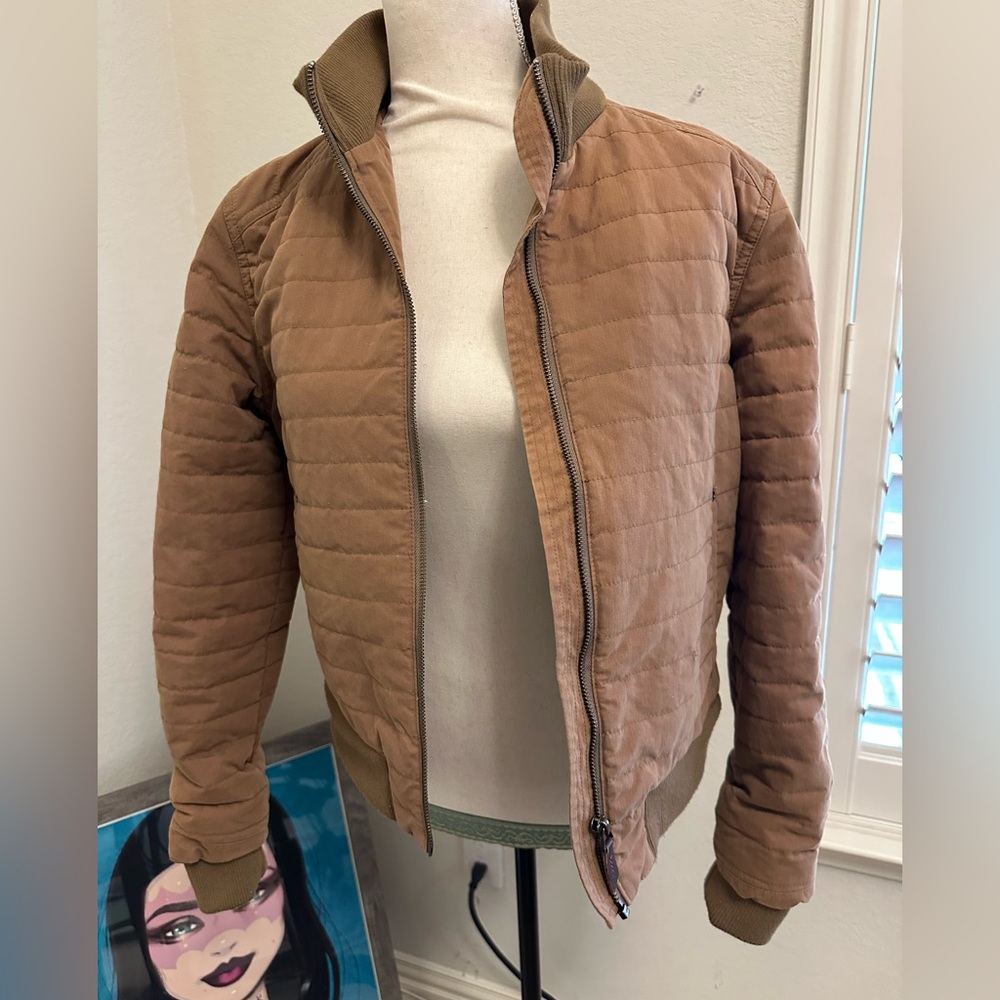 Mountain Khakis Women's Swagger Bomber Primaloft Tobacco Brown, Sz L - Picture 2 of 10